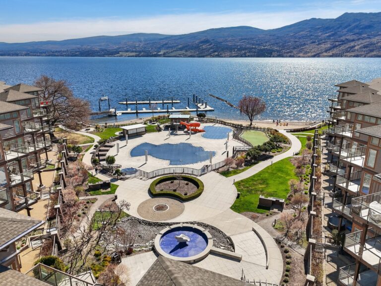 Beachfront resort suite, West Kelowna